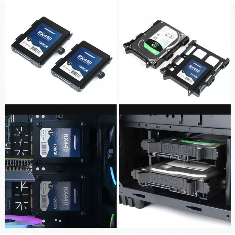 Gembird Fornax K500 ATX kompiuterio korpusas, Midi Tower, Juodas