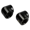 Adapteris 90° G1/4 colio moteriška į G1/4 colio moteriška, BitsPower Touchaqua TA-90DIA-GB