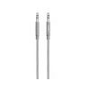 Linksys Belkin MIXIT Aux kabelis - garso kabelis - Mini-Phone Stereo 3,5 mm (M) - Mini-Phone Stereo 3,5 mm (M) - 1,22 m - Pilka (AV10164BT04-GRY)