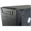 LC Power Classic 7040B - MDT korpusas - ATX - be maitinimo šaltinio - Juoda, šlifuotas aliuminis / Juoda - USB/Garsas
