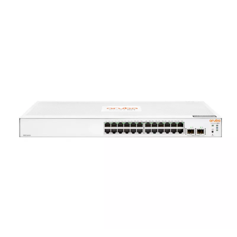 HPE Aruba Networking Aruba Instant On 1830 24G 2SFP valdomas L2 gigabitinis eterneto (10/100/1000) komutatorius 1U