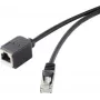 Ethernet ilginimo kabelis Renkforce 1464710 RJ45 Cat 5e, 3 m, juodas