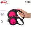 Flexi New Neon S 5 m šuns užtraukiamas pavadėlis