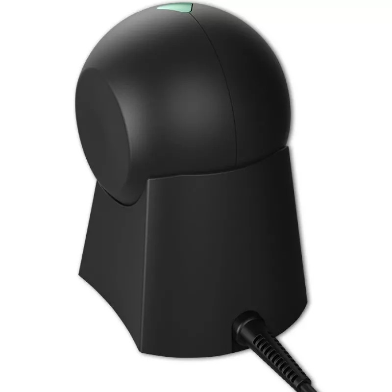 Qoltec 50857 laidinis stacionarus brūkšninių kodų skaitytuvas, 1D/2D, QR, USB, 1,75 m laidas
