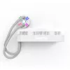Zalman Reserator5 Z24 ARGB White CPU aušintuvas skysčiu 240 mm radiatorius 2 x 120 mm ventiliatoriai