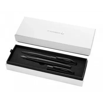 Pelikan Jazz Noble Elegance Black rašiklių rinkinys (automatinis ir plunksninis) 2 vnt.