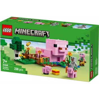 LEGO MINECRAFT 21268 Kūdikio kiaulės namelis