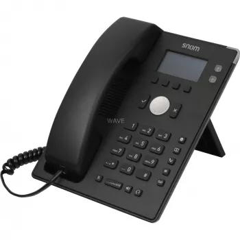 Snom D120 – VoIP telefonas su trijų krypčių skambučiais, SIP, juodas (4361)
