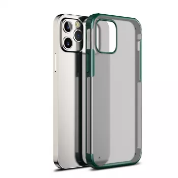 Apsauginis smūgiams atsparus dėklas Devia iPhone 12 Pro Max, žalias