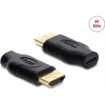 DELOCK USB Type-C į HDMI adapteris (DP Alt režimas) 4K 60 Hz su HDR ir HDCP