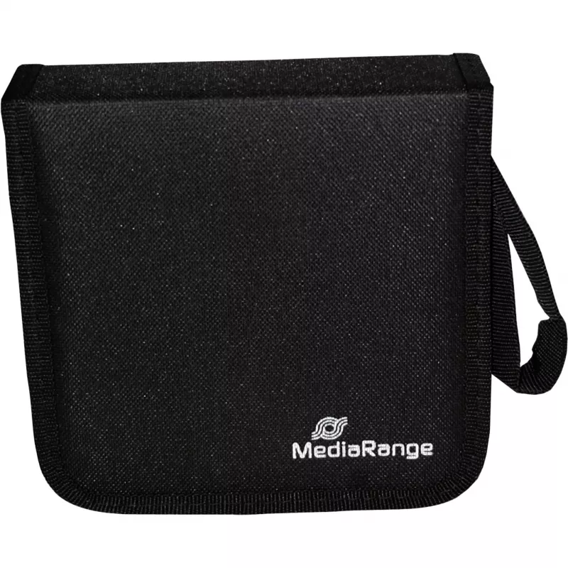 MediaRange BOX50 dėklas 24 CD/DVD diskams, juodas