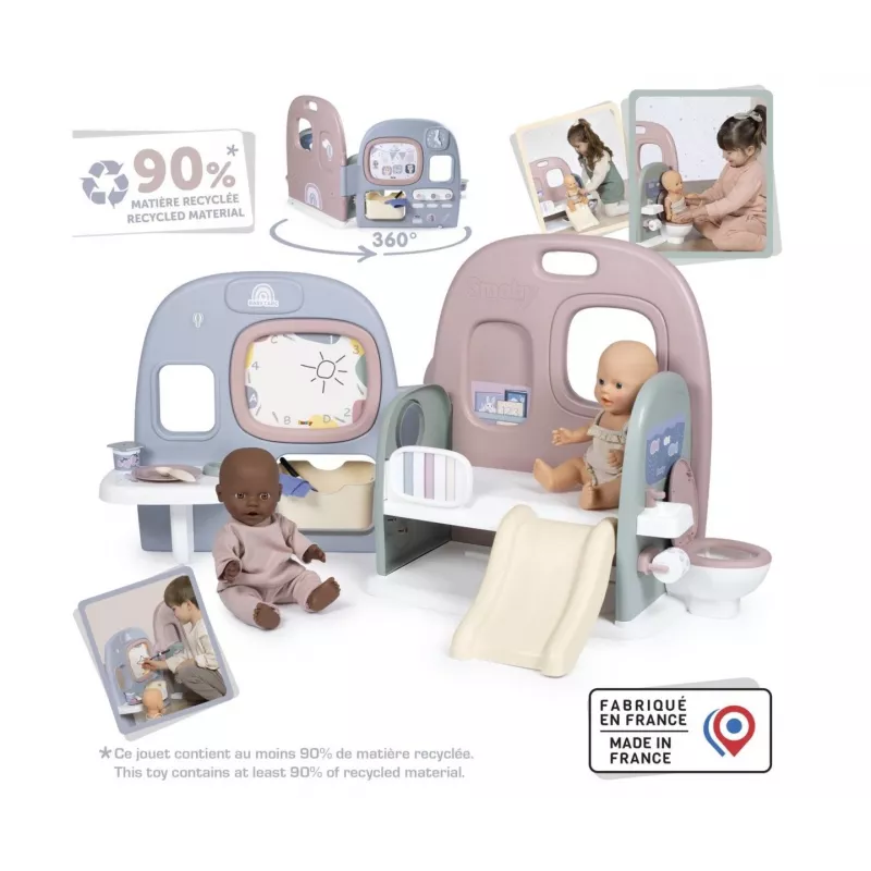 Smoby Baby Care Childcare Centre – Lėlių priežiūros centras