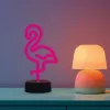 MANTA SNL79PK dekoratyvinė LED lemputė rožinis flamingas