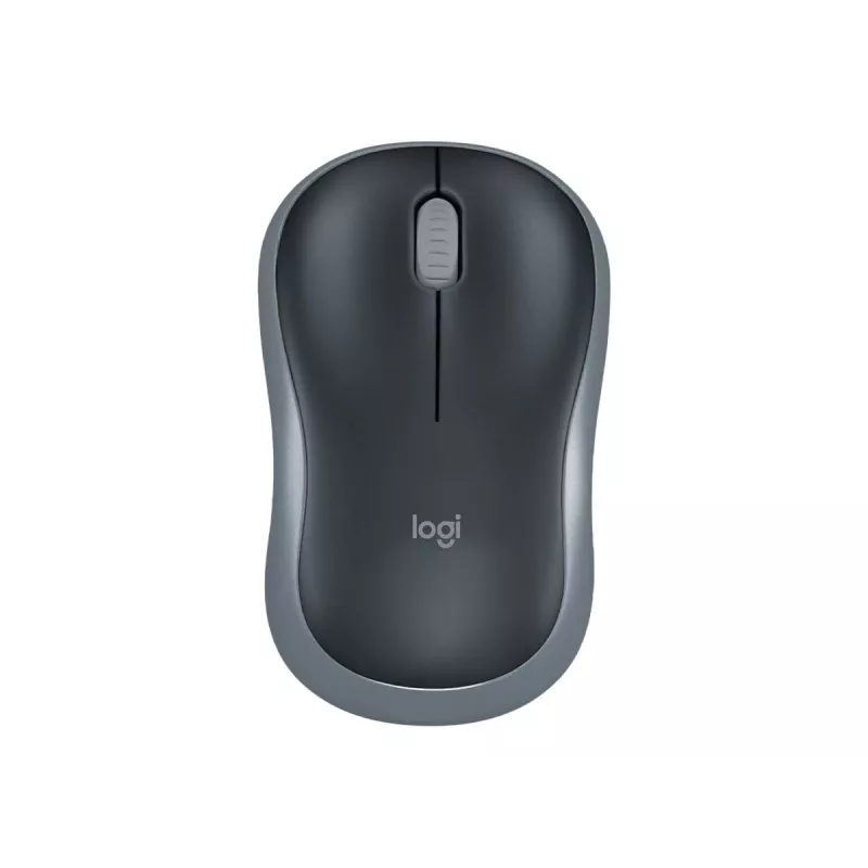 Logitech M185 Belaidė optinė pelė ambidekstrinė pilka 910-002238