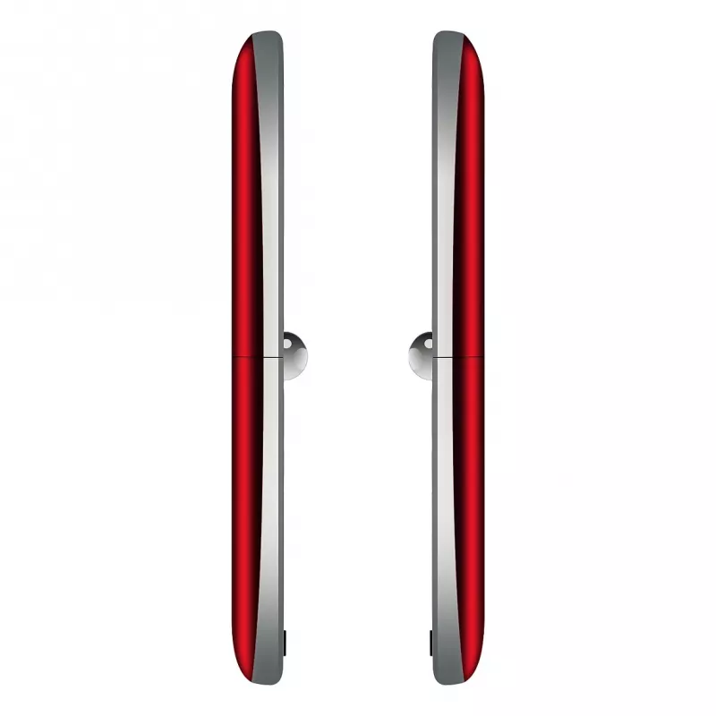 Beafon Fold 10 Silver Line raudonai-sidabrinis Dual SIM sulankstomas telefonas