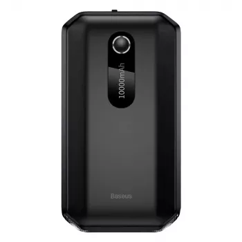 Baseus BS-CH001 - starterinis įrenginys, užvedimo stiprintuvas 10000 mAh 12V (1000 A / 500 A) su krokodilo spaustukais (juodas)