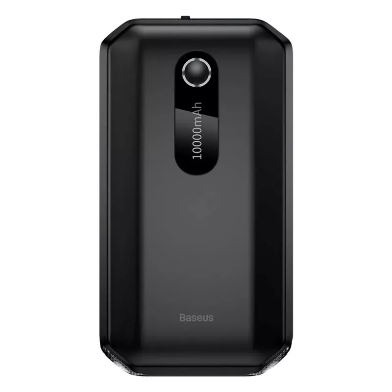 Baseus BS-CH001 - starterinis įrenginys, užvedimo stiprintuvas 10000 mAh 12V (1000 A / 500 A) su krokodilo spaustukais (juodas)
