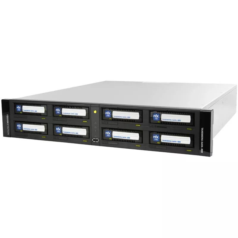 Tandberg RDX QuikStation 8 RM 8 lizdų 2x 10Gb Ethernet 2U