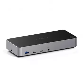 Satechi Triple 4K Display Wired Dock juoda sidabrinė 4K Ultra HD 60 Hz