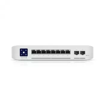 Ubiquiti UniFi Enterprise 8 PoE valdomas L3 2,5G eterneto jungiklis su PoE+ ir 10G SFP+