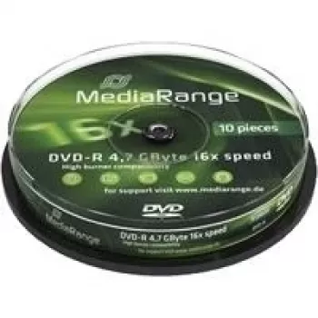 DVD-R laikmena MediaRange MR452 4.7 GB 10 vnt.