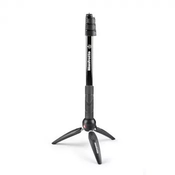Tripod Manfrotto Pixi Evo skaitmeniniams/filmavimo fotoaparatams 3 kojelės Juodas
