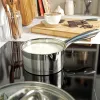 Puodų rinkinys Salter BW06746EU7 – Nerūdijančio plieno 5 dalių rinkinys su dangčiais