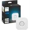 Philips Hue White Ambiance GU10 LED lempų dvynių rinkinys su Hue Bridge, pakeičia 35W halogeną
