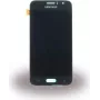 Samsung Galaxy J1 2016 ekrano dalių rinkinys GH97-18224C, juodas, jutiklinio ekrano keitimas