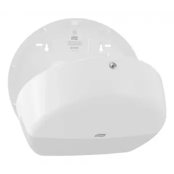 Popierinių rankšluosčių dozatorius Tork Mini Jumbo Roll 132×345×275 mm, baltas, MPN 555000
