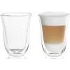 Stiklinės kavai DeLonghi De’Longhi 5513214611 permatomas stiklas 2 vnt 220 ml 117 mm