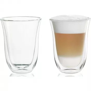 Stiklinės kavai DeLonghi De’Longhi 5513214611 permatomas stiklas 2 vnt 220 ml 117 mm