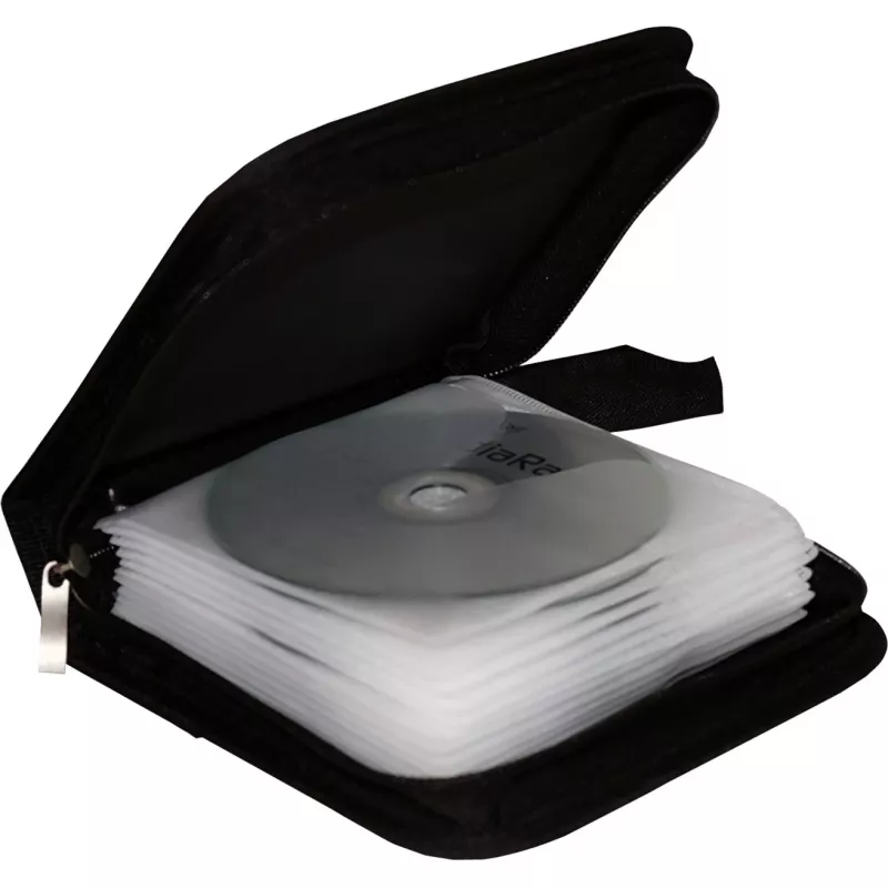 MediaRange BOX50 dėklas 24 CD/DVD diskams, juodas