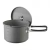 ESBIT Cookset su alkoholio degikliu, aliuminis 1,5 L, Ø15,4 cm, H115 mm, juodas