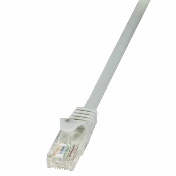 Tinklo kabelis LogiLink 0,5 m RJ-45 Cat5e Pilka