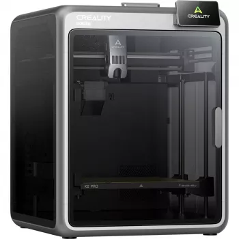 3D spausdintuvas Creality K2 Pro — darbinis tūris 300×300×400 mm, dviguba Z ašis