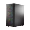 Logic Aramis ARGB MINIDI USB 3.0 korpusas juodas