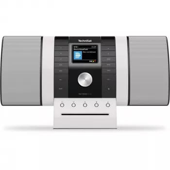 Nešiojamas radijas TECHNISAT Multyradio 4.0 SE juodai baltas su Bluetooth ir USB