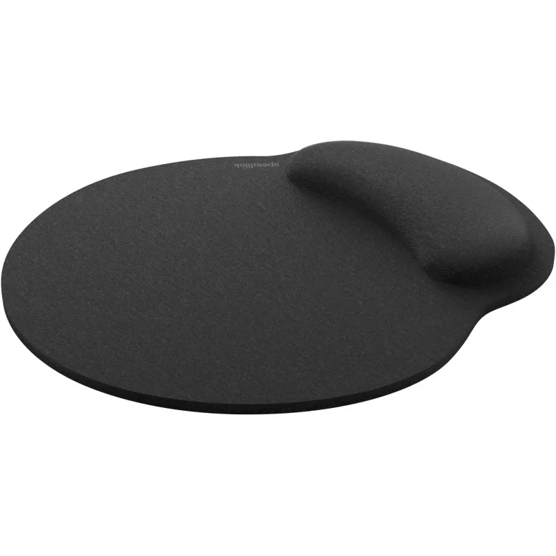 Memory foam pelėdos kilimėlis Speedlink VELLU su riešo atrama, 230×254 mm, juodas