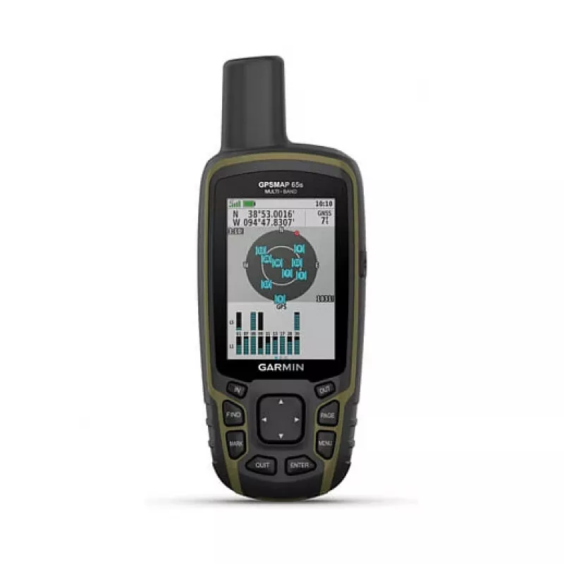 GPS įrenginys Garmin GPSMAP 65s Personal Black