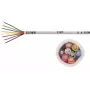 Apsauginis kabelis BITNER YTDY 8x0,5 100 m — 8 gyslų, 0,5 mm², PVC apvalkalas