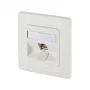 METZ CONNECT BTR IT CONNECT E-DAT modulis 8(8) UP – RJ-45 lizdas, įleidžiamas montavimas, gryna balta RAL 9010 (1309111002-E)