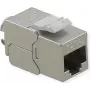 VALUE Cat.6A (Class EA) Keystone, RJ-45, ekranuotas, beįrankis, SuperSLIM (26.99.0376)