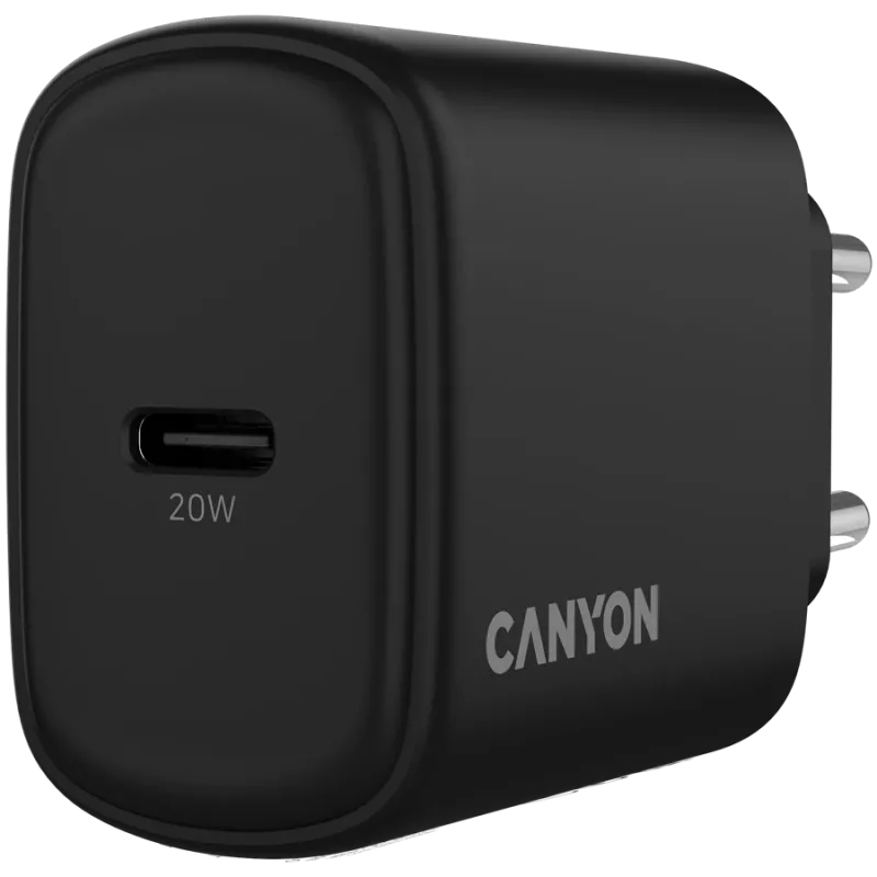 CANYON OnCharge 200 20W 1xPD EU juodas
