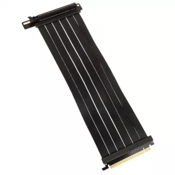Kolink PCI Express 5.0 x16 į x16 lankstusis kabelis, 90 laipsnių, juodas – 30 cm