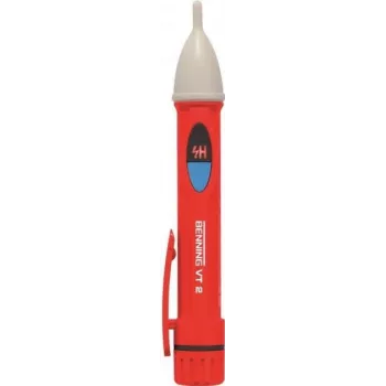 BENNIG VT 2 Bekontaktis įtampos indikatorius CAT III 1000 V, CAT IV 600 V su garsiniu ir LED signalais (044055)