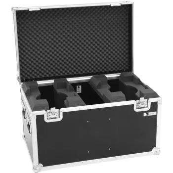 Transportinis dėklas Flightcase 2x LED TMH-X7 judantiems prožektoriams