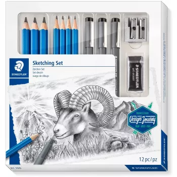 Spalvoti pieštukai Staedtler 100 Multi 7 vnt.