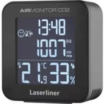 Laserliner AirMonitor CO2 (082.427A) – CO2 matuoklis su temperatūros ir drėgmės jutikliais