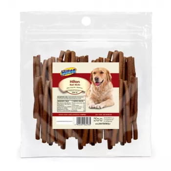 Hilton Soft Beef Sticks minkšti jautienos dantų kramtukai šunims 500 g